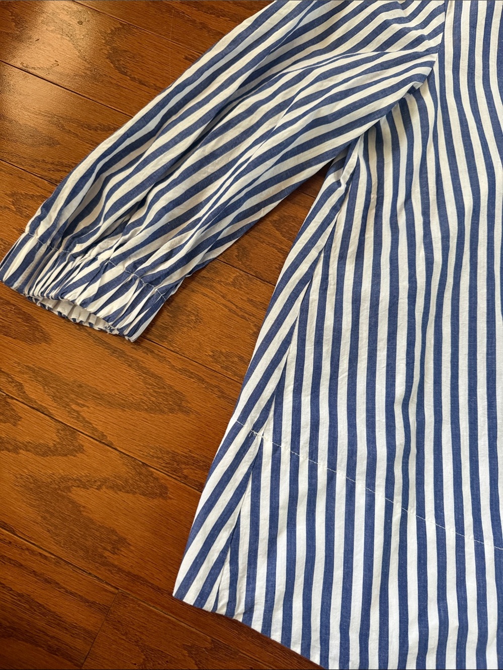 Tuckernuck Pomander Place blue stripe blouse - Picture 5 of 8